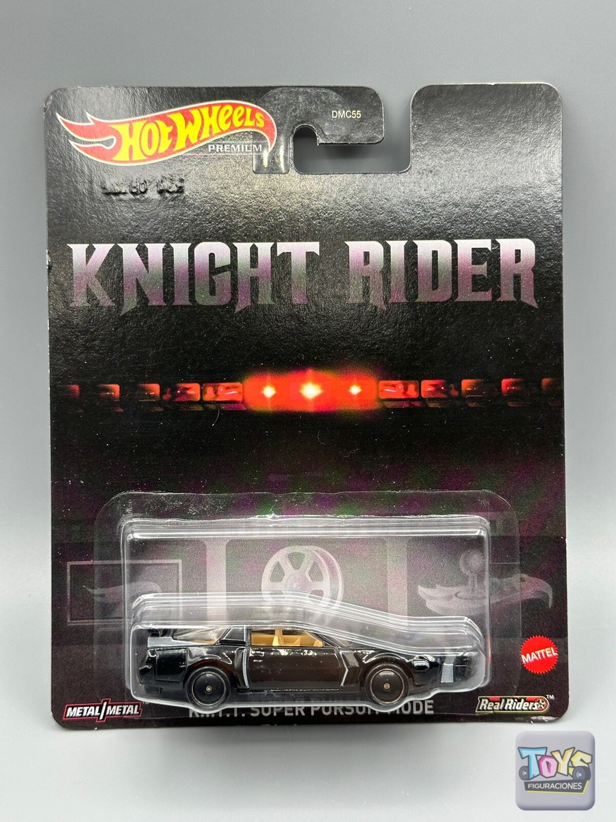 Hot Wheels Knight Rider K.I.T.T Super Pursuit Mode Vehicle New