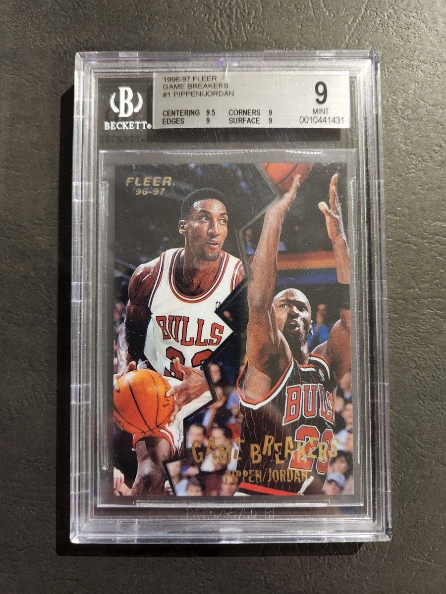NBA カード ジョーダン、ロドマン Fleer Game Breakers