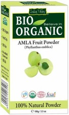 Indus Valley Organic Amla Indian Gooseberry Powder 100 Grams