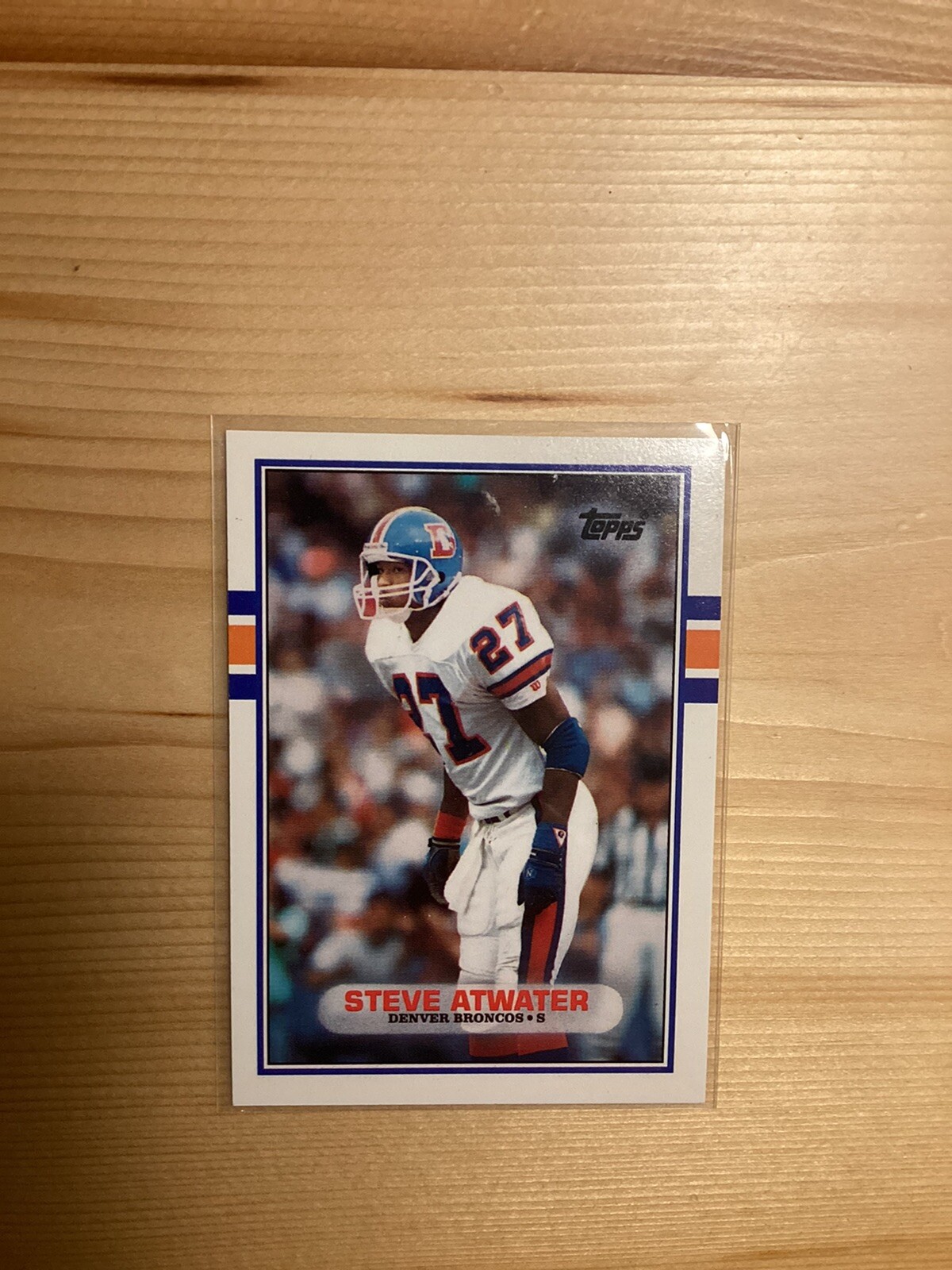 Steve Atwater 1989 Topps Traded #52T