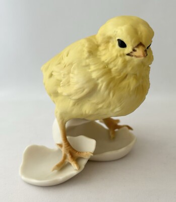 Kaiser AK Porzellan Ostern Küken Ei Vogel Figur Top Zustand Signiert