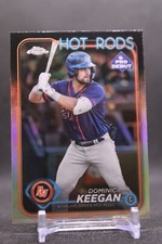 Dominic Keegan #PDC-29 2024 Topps Pro Debut Chrome Bowling Green Hot Rods