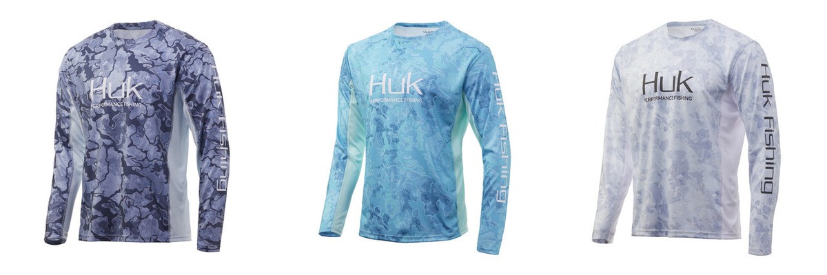 HUK Icon X Camo Long Sleeve Shirt H1200143-CHOOSE YOUR COLOR AND SIZE!