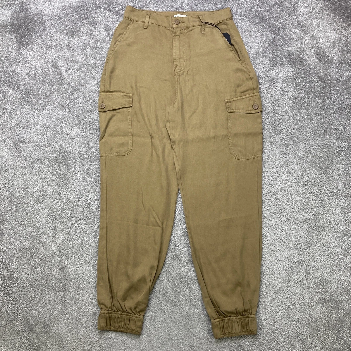 Serra Retreat by Joie Rucker Women s Pants Cargo Joggers Brown Size 0 25 A387611