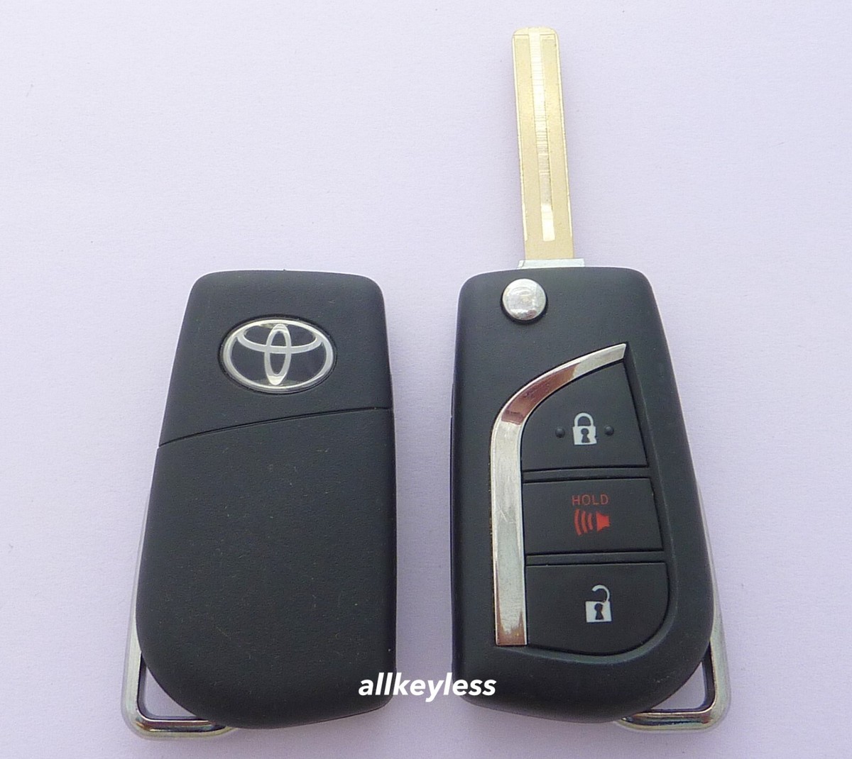 Genuine OEM 2019-2024 TOYOTA RAV4 flip keyless entry remote key