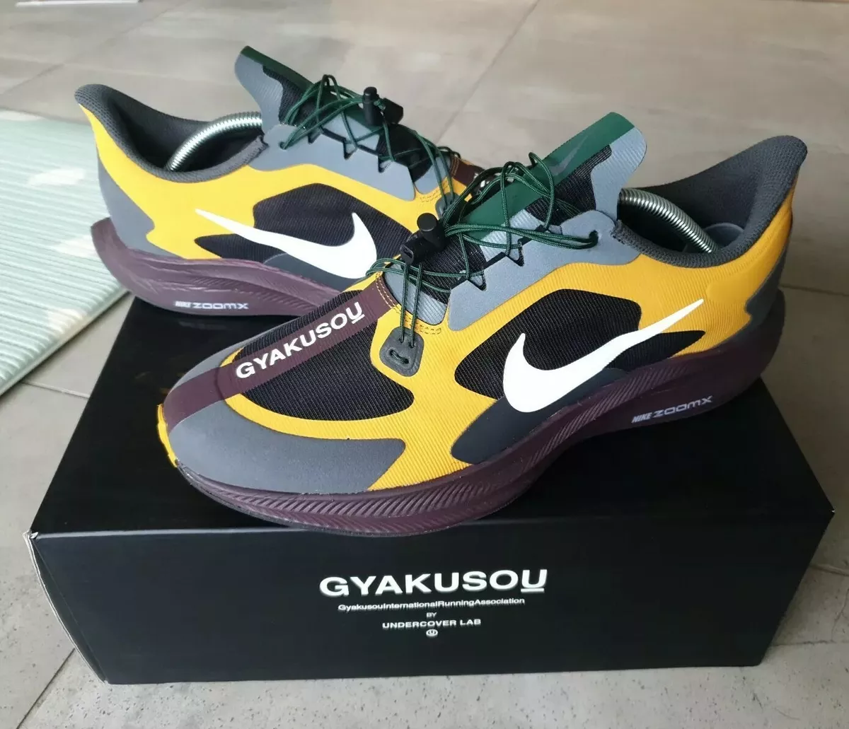 Toneelschrijver Emotie verzoek Nike x Undercover Lab Zoom Pegasus 35 Turbo Gyakusou 10 Yellow Green black  white | eBay