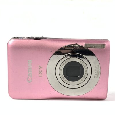 Canon IXY 200F ピンク 12.1メガピクセル コンパクトカメラ Canon IXY 200F Pink 12.1MP Digital Camera English Language