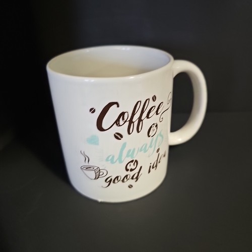 Royal Norfolk Coffee Mug Cup Coffee Is Always a Good Idea Coffee Lover - Picture 3 of 7