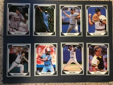 1991 LEAF BASEBALL CARDS YOU CHOOSE MLB CARD FREE SHIPPING