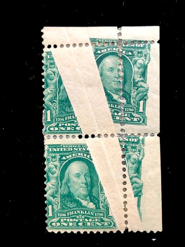 USA: UNBENUTZT #300 PAAR AUFKLAPPBAR OG, UNGLAUBLICHER PAPERFOLD