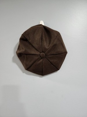 Vtg Artel Hat w/ a Pedigree Brown Wool Newsboy Cap Langenburg Hat Co. MA USA