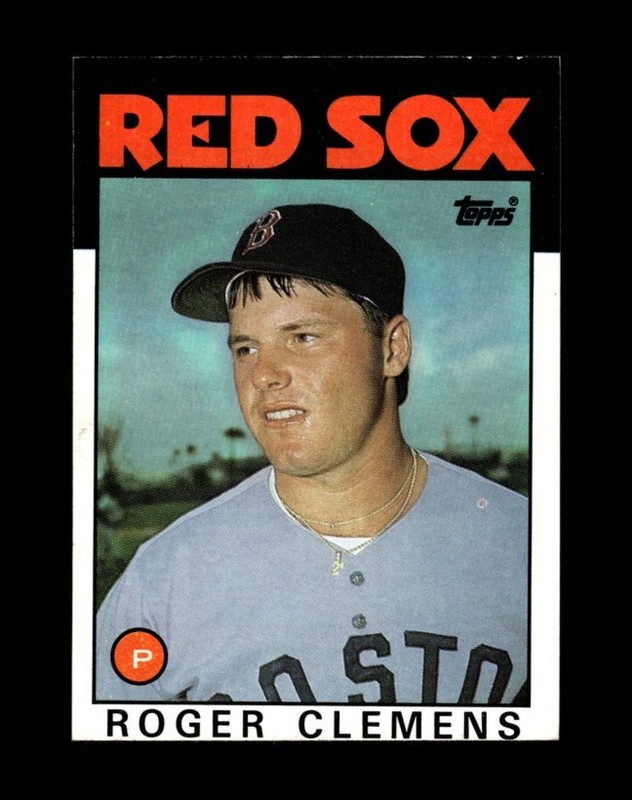 1986 Topps Set-Break #661 Roger Clemens EX-EXMINT *GMCARDS*