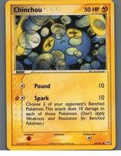 Chinchou - 56/101 Hidden Legends HP on eBay