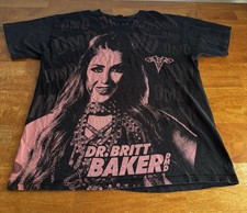 Dr. Britt Baker DMD AEW Wrestling All Over Print AOP T-Shirt Black Adult XL