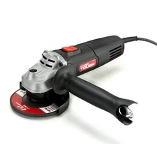 Hyper Tough 6 Amp Corded Angle Grinder with Handle, Adjustable Guard, 4-1/2 Inc