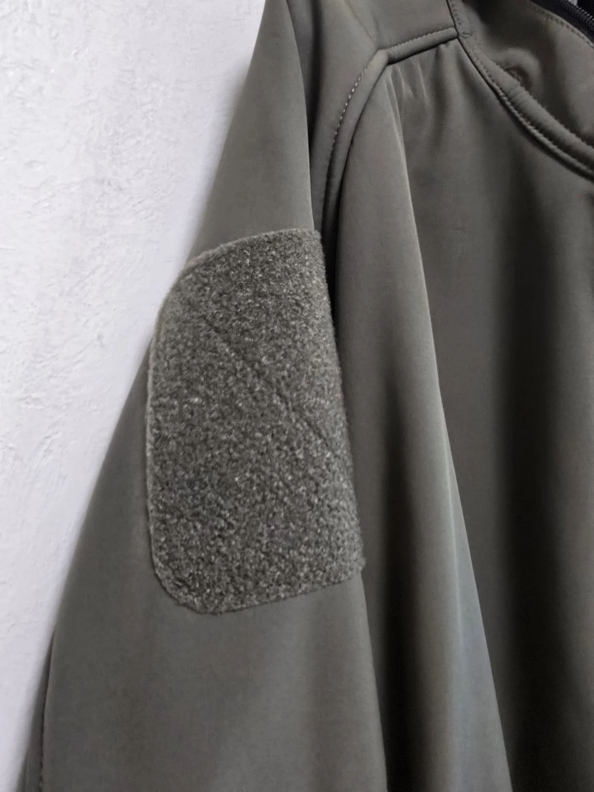 TACVASEN Men's Green Hooded Softshell Full Zip Jacket Size 2XL - product detail image 6