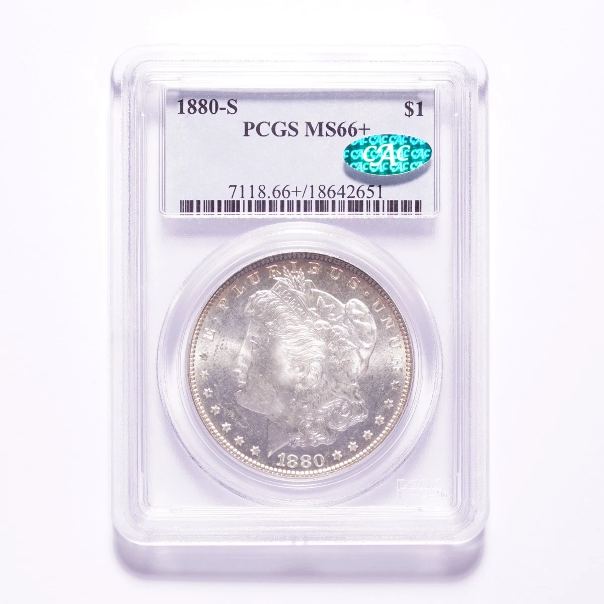 MS 66 Graded 1880 Year Morgan US Dollars (1878-1921) for sale | eBay