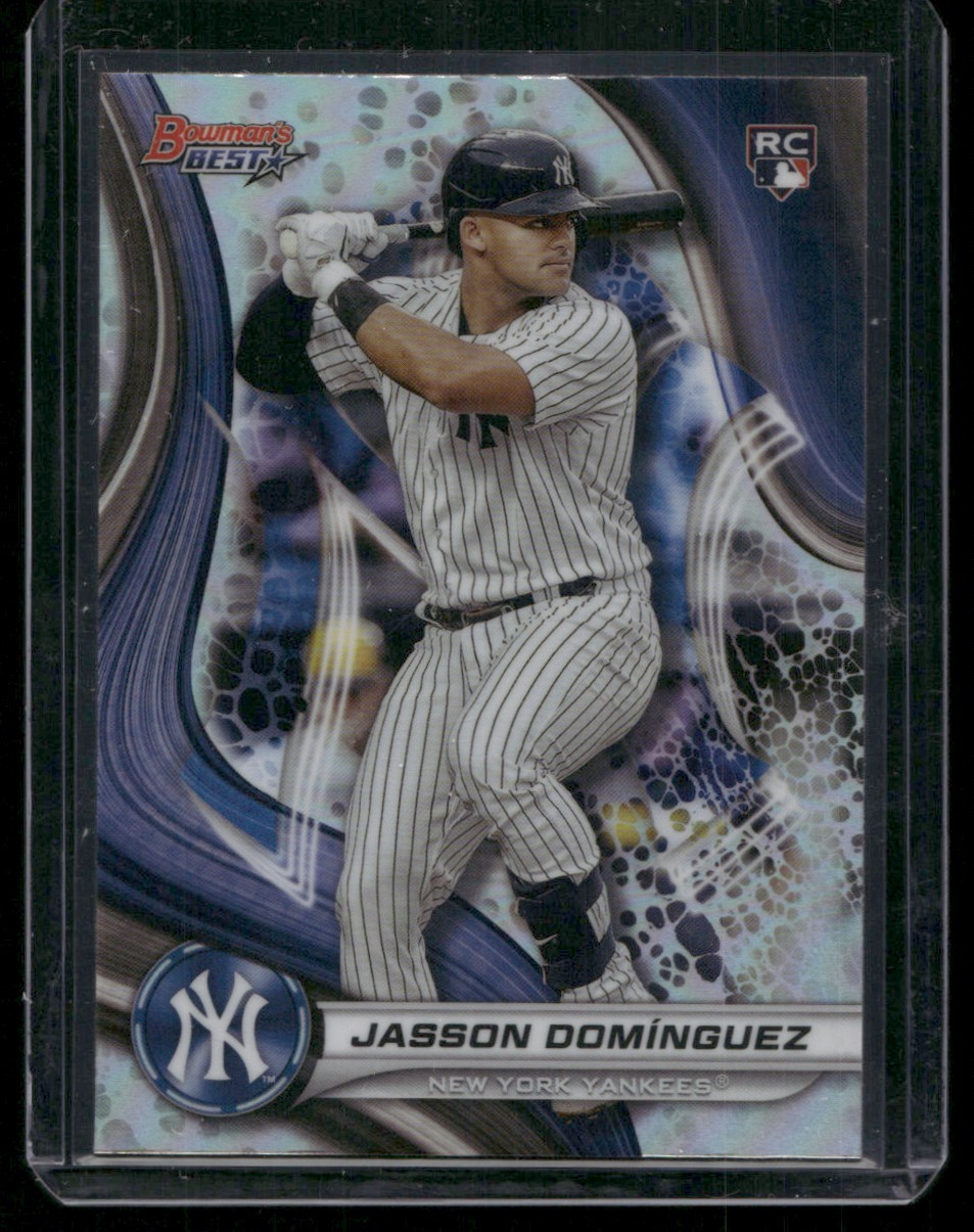 2024 Bowman's Best Refractor Jasson Dominguez RC New York Yankees #44