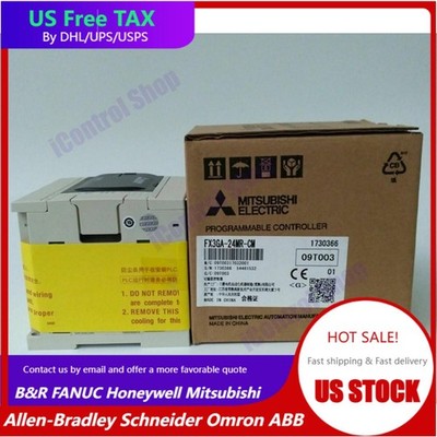One New Mitsubishi FX3GA-24MR-CM Programmable Controller FX3GA24MRCM