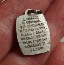 Religious St Francis of Assisi blessing prayer patron Saint nature animals medal