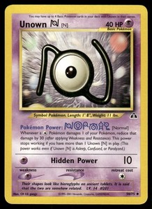 Unown Pokemon Card | eBay Unown Pokemon Card | eBay