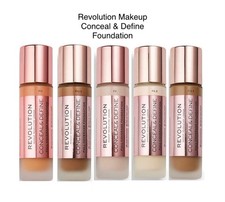 Revolution Makeup Conceal & Define Full Coverage Foundation - Choose Your Shade
