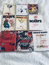 Nine Gerald Scarfe Books Bundle. 2 In Plastic Wrap & 2 With Author Signature.