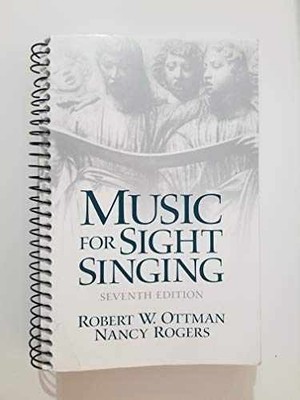 Music for Sight Singing (7th - Spiral-bound, by Ottman Robert W.; - Acceptable n