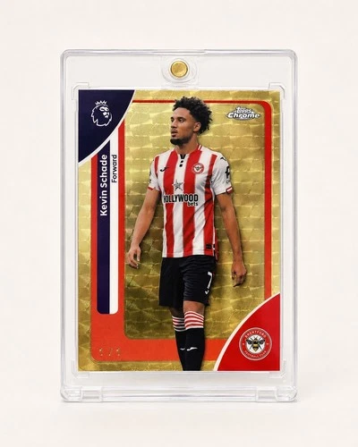Topps Chrome 1/1 Kevin Schade Premier League 25/26 Superfractor