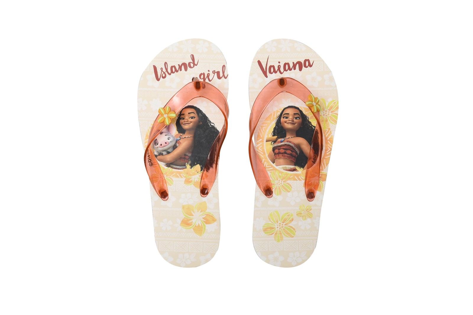 Ciabatte Infradito Vaiana Und Pua Flip Flops Mdchen Disney Oceania Gre 33-34 4590₽