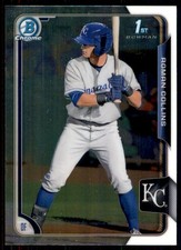 2015 Bowman Draft Picks & Prospects Chrome Roman Collins Kansas City Royals #122