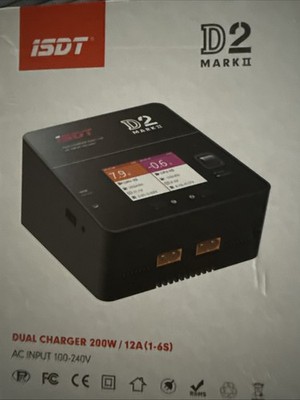 ISDT D2 Mark 2 Lipo Battery Balance Charger 200W