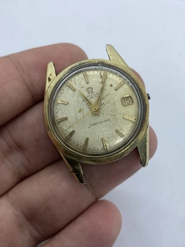 Rare Vintage Omega Seamaster 14701 65 Automatico Cal 562 Men Watch For Parts