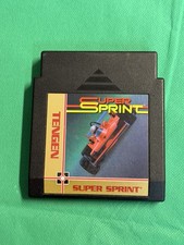 Super Sprint (Nintendo Entertainment System 1989) Tengen NES Game