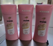 3x Dove X Crumbl Tres Leche 2.6 oz Deodorant