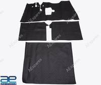 Komplett FußMatte Set FüR Willys Jeeps MB Ford Gpw CJ-2A Linkslenker