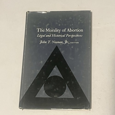 #ad The Morality of Abortion: Legal amp; Historical Perspectives HC 1971 Harvard Ethics $18.00
