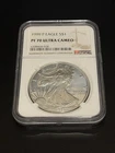 U.S. Mint American Eagle 1999 1 oz Silver Proof NGC PF 70 Ultra Cameo Coin