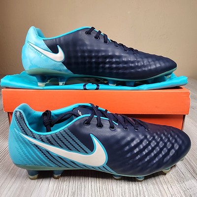 Nike Magista Opus II FG Obsidian/Gamma Blue Mens Size 10.5 New 843813-415 BOSNIA