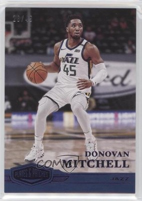 2020-21 Panini Chronicles Plates and Blue 26/99 Donovan Mitchell #301 Patch o7m