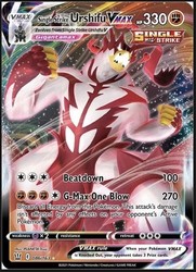 Single Strike Urshifu VMAX 086/163 Battle Styles Jumbo Holo Promo