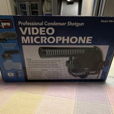 Vidpro XM-40 Condenser Shotgun Microphone with Windbuster  Windscreen