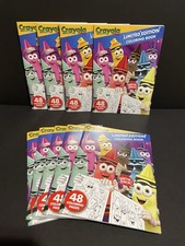 Crayola Limited Edition RETIRED COLORS 2025 Coloring Book 48 pages Lot Of 9 READ