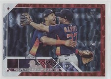 2023 Topps Series 2 Checklist Red Foil /199 Jeremy Pena Jose Altuve #574 0y1d