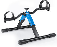Folding Pedal Exerciser Mini Exercise Bike under Desk Bike Pedal Exerciser for A