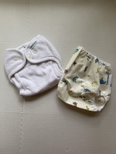 Mother-Ease Adjustable One-sized cloth Diaper M Air Flow Diaper Cover Set -New