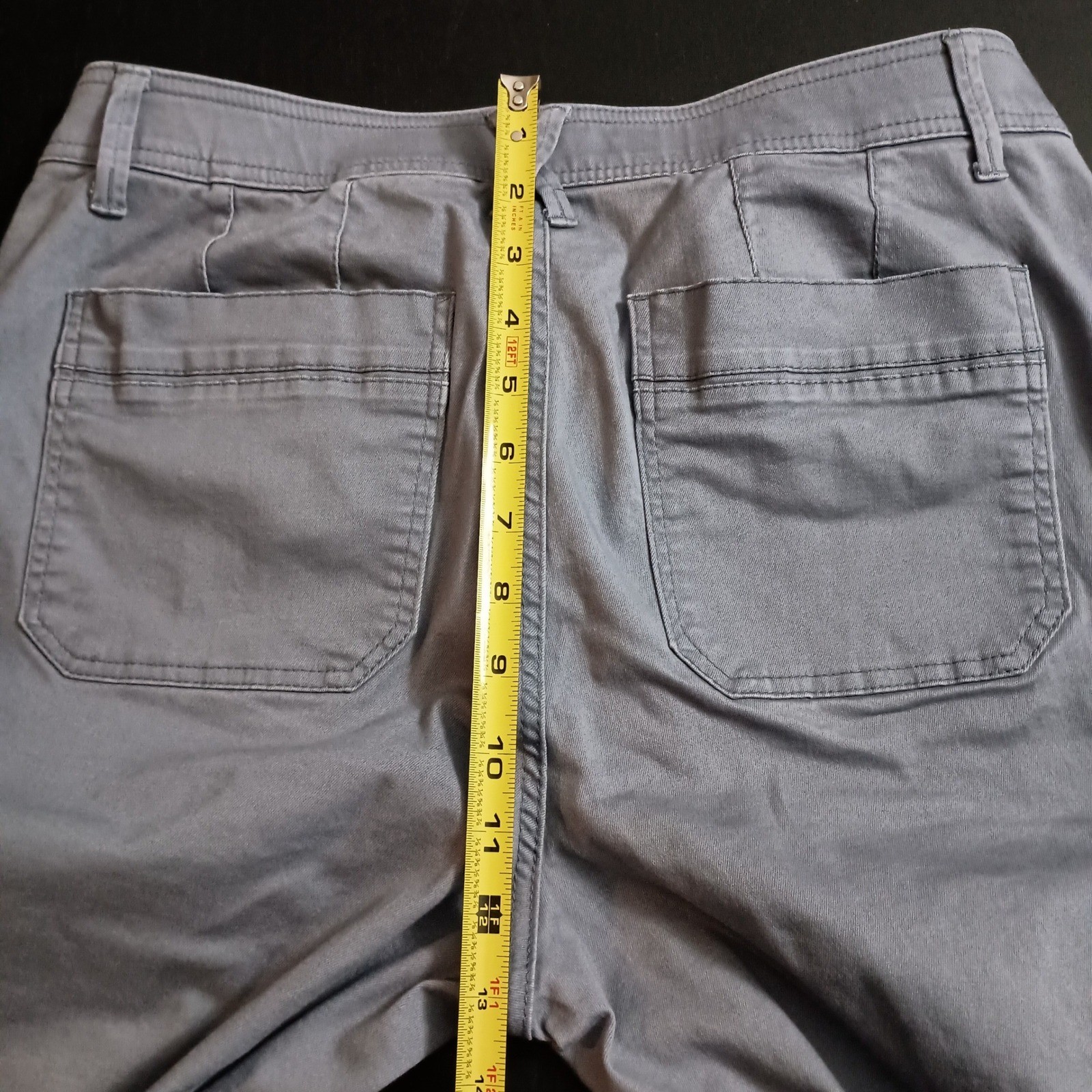 Democracy Absolution Grey Cargo Pants Womens 12 S… - image 13