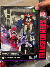 Hasbro Transformers Power of the Primes Starscream Voyager Class Figure w Gun
