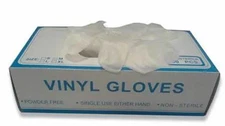 TS-2 Vinyl Gloves-SMALL Model 2420S (2-pack)