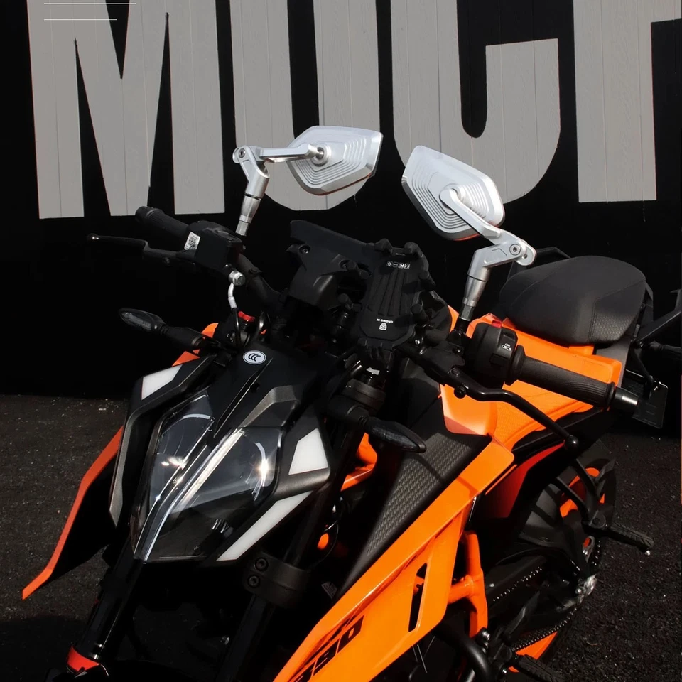 For KTM 250 390 200 690 125 DUKE 990 SUPER R 790 1290 Universal rearview mirror — 第 4/4 张图片